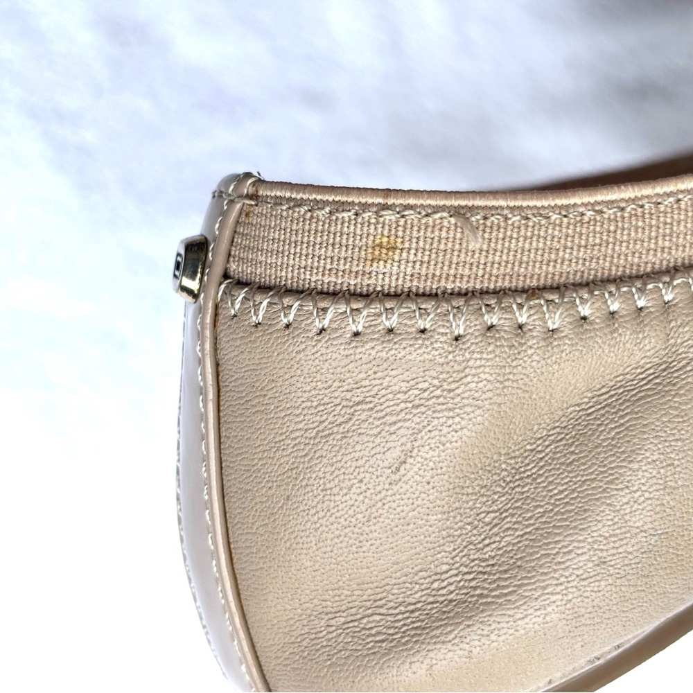 Bandolino Beige Leather Ballet Flats Sz 8.5 - Picture 5 of 10